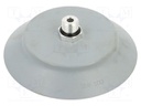 Suction cup; 100mm; 112.1g; G 1/4 M; Shore hardness: 55; 46.4cm3