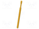 Test needle; Operational spring compression: 4mm; 8A; Ø: 1.5mm