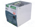 Power supply: buffer; for DIN rail; 480W; 48VDC; 7.7A; 90÷305VAC