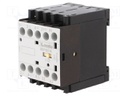 Contactor: 3-pole; NO x3; Auxiliary contacts: NC; 24VAC; 9A; DIN; BG