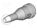 Nozzle: desoldering; 1.4x1.9mm