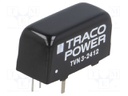 Converter: DC/DC; 3W; Uin: 18÷36V; Uout: 12VDC; Iout: 250mA; SIP8