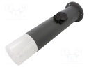 WithSCHUKO socket; CORTA; IP54; Lamp: garden luminaire; Cap: E27