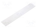 Cover for LED profiles; transparent; 1m; Kind of shutter: A9