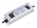 Power supply: switched-mode; LED; 100.1W; 143÷286VDC; 175÷350mA