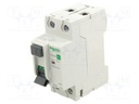 RCD breaker; Inom: 25A; Ires: 30mA; Poles: 2; 400VAC; IP20; 1÷35mm2