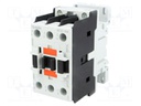 Contactor: 3-pole; NO x3; 230VAC; 32A; DIN; BF; screw terminals
