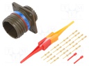 Connector: circular; D38999 series III; socket; male; PIN: 18; 7.5A