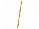 Needle-like test probe; Operational spring compression: 4.3mm