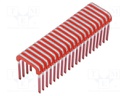 Staples; Width: 19mm; L: 25mm; 600pcs; M12 BCST