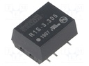 Converter: DC/DC; 1W; Uin: 2.97÷3.63V; Uout: 5VDC; Iout: 200mA; SMD