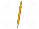 Needle-like test probe; Operational spring compression: 2.65mm