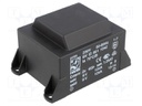 Transformer: encapsulated; 20VA; 230VAC; 9V; 9V; 1111mA; 1111mA