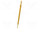 Test needle; Maksimum spring compression: 5mm; 3A; Contacts: CuBe