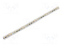 LED tape; white warm; 3528; LED/m: 144; 10mm; white PCB; IP20; 120°