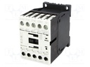 Contactor: 4-pole; NC x2 + NO x2; 230VAC; 4A; DIN; DILA-22; W: 45mm