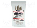 Tool: cleaning sticks; L: 152.4mm; 10pcs; Handle material: wood