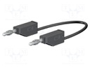 Test lead; 60VDC; 30VAC; 32A; 4mm banana plug-4mm banana plug