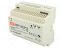 Power supply: switched-mode; 97.5W; 15VDC; 15÷18VDC; 6.5A; 350g