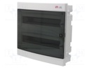 Enclosure: for modular components; IP40; white; No.of mod: 36