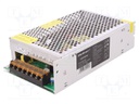 Power supply: switched-mode; LED; 200W; 12VDC; 10.8÷13.2VDC; 16.6A