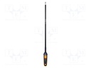 Probe: vane; -10÷70°C; Accur: ±1,8°C; 0.1°C; Probe dia: 16mm
