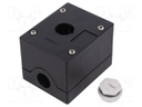 Enclosure: for remote controller; X: 72mm; Y: 90mm; Z: 65mm; black