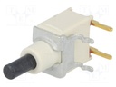 Switch: push-button; Pos: 2; SPST-NO; 0.02A/20VAC; 0.02A/20VDC