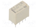 Relay: electromagnetic; DPDT; Ucoil: 4.5VDC; 0.3A/125VAC; 1A/30VDC