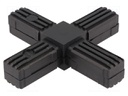 Mounting coupler; for profiles; Mat: polyamide; -30÷100°C; I: 56mm