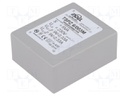 Transformer: encapsulated; 6VA; 230VAC; 9V; 9V; 0.33A; 0.33A; IP00