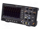 Oscilloscope: digital; Ch: 2; 150MHz; 1Gsps; 20Mpts; LCD 7"; SDS