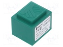 Transformer: encapsulated; 2.6VA; 230VAC; 9V; 289mA; Mounting: PCB