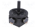 Joystick; 0÷5kΩ±5%,2- axes; Stabl.pos: 1; 5kΩ; -10÷80°C