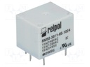 Relay: electromagnetic; SPDT; Ucoil: 24VDC; 10A/240VAC; 15A/24VDC