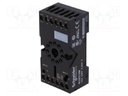 Relays accessories: socket; PIN: 11; Mounting: DIN
