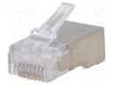 Connector: HDC; plug; male; Han Modular RJ45; PIN: 8; 1A; 50V