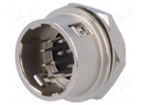 Socket; Connector: circular; HR10; male; PIN: 10; push-pull; 2A