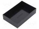 Enclosure: designed for potting; X: 60mm; Y: 90mm; Z: 20mm; ABS