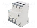 Circuit breaker; 230/400VAC; Inom: 16A; Poles: 3; DIN; Charact: C
