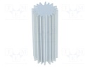 Heatsink; LED; Ø: 20mm; H: 50mm