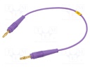 Test lead; 60VDC; 30VAC; 19A; 4mm banana plug-4mm banana plug