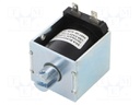 Electromagnet: pull; Usup: 24VDC; Power: 9.9W; Force: 35.6N; 58.18Ω