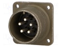 Connector: circular; Series: DS/MS; socket; male; PIN: 5; soldering