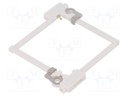 Connector: LED holder; push-in; Features: one-piece
