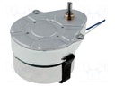 Motor: AC; 1-phase; 3W; 230VAC; 600rpm; 15rpm; 500mNm; 0.16kg; IP40