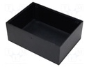 Enclosure: designed for potting; X: 64.8mm; Y: 88.9mm; Z: 33.6mm