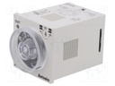 Timer; 0,6s÷6h; relay; 250VAC/3A,30VDC/3A; Usup: 100÷240VAC; PIN: 8