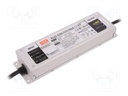 Power supply: switched-mode; LED; 241.5W; 57÷115VDC; 1050÷2100mA