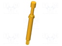 Test needle; Operational spring compression: 4mm; 8A; Ø: 3mm; 1.5N